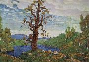 Nikolai Roerich Kissing the Earth oil painting
